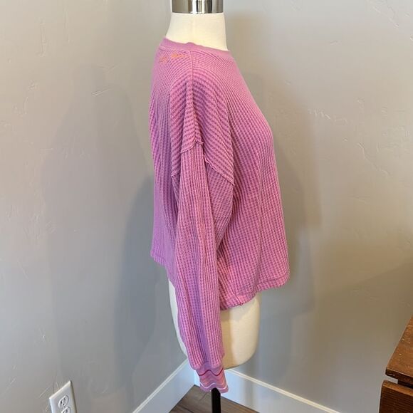 PJ Salvage Waffle Knit Top - Picture 2 of 6